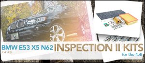 Inspection II Service Kits - BMW E53 X5, N62 4.4i