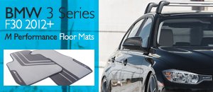 BMW F30 M Performance Floor Mats