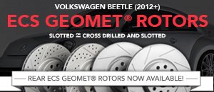 VW Beetle 2012+ ECS GEOMET&reg; Rotors