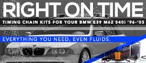 BMW E39 M62 540i Timing Chain Kits
