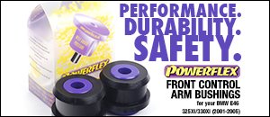 BMW E46 325xi/330xi Powerflex Front Control Arm Bushing