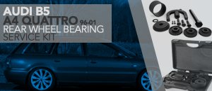 AUDI B5 A4 Quattro Rear Wheel Bearing Service Kit