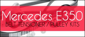 Mercedes E350 W212 With M272 Belt Tensioner And Pulley 