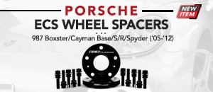 Porsche 987 Boxster/Cayman ECS Wheel Spacers