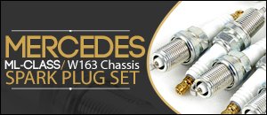 Mercedes-Benz ML-Class W163 Chassis Spark Plug Kits