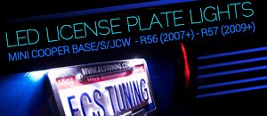 ZIZA License Plate LEDs - MINI Cooper R56/R57