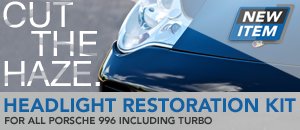 Porsche 996 Headlight Restoration Kits