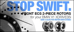 ECS 2 Piece Rotors BMW X1