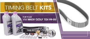 VW MKIV Golf TDI Timing Belt Kits