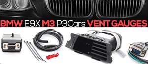 P3 Cars Vent Integrated Digital Interface - BMW E9X M3
