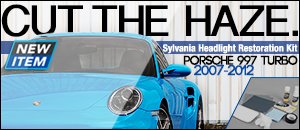 997 Turbo Sylvania Headlight Lens Restoration Kit