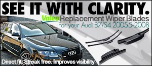 Audi B7 S4 Valeo Replacement Wiper Blades