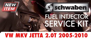 VW MKV Jetta 2.0T Fuel Injector Service Kit