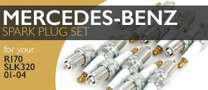 Mercedes-Benz SLK R170 Spark Plug Kits