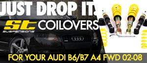 Audi B6/B7 FWD A4 ST Performance Coilovers