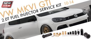 VW MKVI GTI 2.0T Fuel Injector Service Kit
