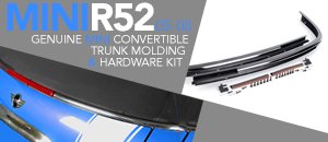 MINI R52 Convertible Molding and Hardware Kit