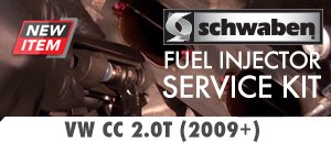 VW Passat CC 2.0T Fuel Injector Service Kit