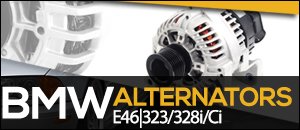 BMW E46 3-Series Alternators