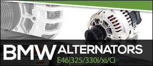 BMW E46 3-Series Alternators 325 & 330