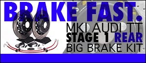 MKI TT 180hp FWD Stage 1R Big Brake Kit