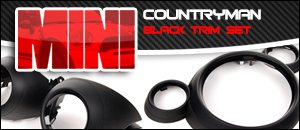 MINI Countryman Piano Black / Black Trim Set