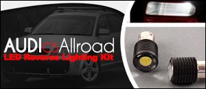 Audi C5 Allroad 2.7T/4.2L LED Reverse Lighting Kit