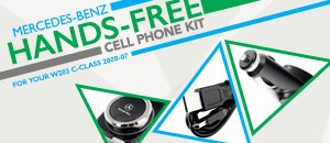 Mercedes-Benz W203 Hands Free Cell Phone Kit