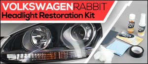 Volkswagen MKV Rabbit Headlight Restoration Kit