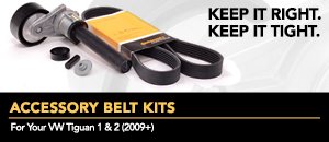 VW Tiguan Accessory Belt Kits