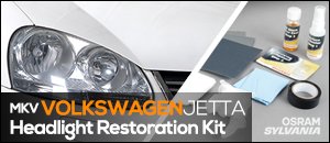 Volkswagen MKV Jetta Headlight Restoration Kit