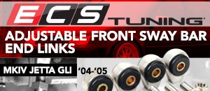 VW MKIV Jetta GLI Adjustable Sway Bar End Links