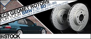 BMW E36 M3 ECS GEOMET ROTORS