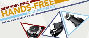 Mercedes-Benz W208 Hands Free Cell Phone Kit