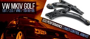 VW MKIV Golf ECS Control Arm Kit