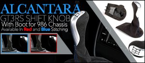 Porsche 986 Alcantara Shift Knobs 