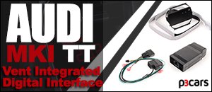 Audi TT MKI P3 Cars Vent Integrated Digital Interface