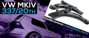 VW MKIV 337 20th ECS Control Arm Kit