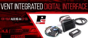 Audi B6 A4 P3 Cars Digital Vent Gauge