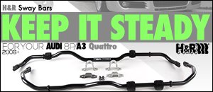 Audi A3 Quattro H&R Sway Bars