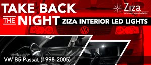 VW B5 Passat Ziza LED Interior Lights