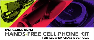 Mercedes-Benz W124 Hands Free Cell Phone Kit