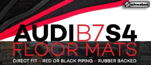 Audi B7 S4 Schwaben Floor Mats