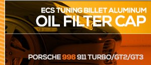 Porsche 996 Turbo/GT2/GT3 Aluminum Oil Filter Cap