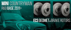 MINI R60 Countryman Geomet&reg; Rotors