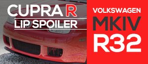 VW MKIV R32 Cupra R Lip Spoiler