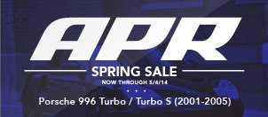 Porsche 996 Turbo / Turbo S APR Spring Sale