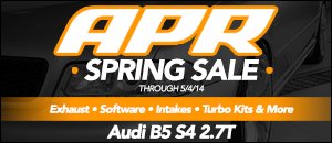 Audi B5 S4 2.7T APR Spring Sale