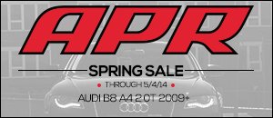 Audi B8 A4 APR Spring Sale