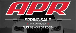 Audi B8 A5 APR Spring Sale